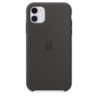 Apple iPhone 11 Silikon Case - Schwarz