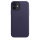 Apple iPhone 12 / 12 Pro Leather Case with Magsafe - Dark Purple