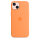 Apple iPhone 13 Silicone Case with Magsafe - Yellow Orange