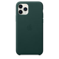 Apple iPhone 11 Pro Leder Case - Waldgrün