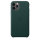 Apple iPhone 11 Pro Leder Case Waldgrün