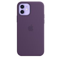 Apple iPhone 12 / 12 Pro Silikon Case mit Magsafe - Amethyst