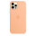 Apple iPhone 12 / 12 Pro Silikon Case mit Magsafe - Cantaloupe