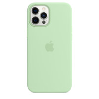 Apple iPhone 12 Pro Max Silikon Case Pistazie