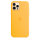 Apple iPhone 12 / 12 Pro Silikon Case mit Magsafe - Sonnenblume