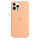 Apple iPhone 12 Pro Max Silikon Case Cantaloupe
