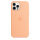 Apple iPhone 12 Pro Max Silikon Case mit Magsafe - Cantaloupe