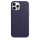 Apple iPhone 12 Pro Max Leather Case with Magsafe - Dark Purple