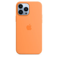 Apple iPhone 13 Pro Max Silikon Case Gelborange