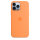 Apple iPhone 13 Pro Max Silicone Case with Magsafe - Yellow Orange