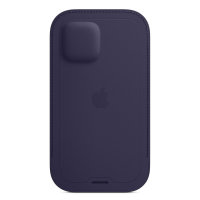 Apple iPhone 12 / 12 Pro Leder Folio Case mit Magsafe - Dunkelviolett
