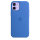 Apple iPhone 12 Mini Silikon Case mit Magsafe - Capri Blue