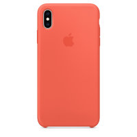 Apple iPhone XS Max Silikon Case Nectarine