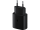 Samsung Schnellladegerät 25W mit USB C Ladekabel in Schwarz