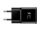 Samsung quick charger EP-TA200EBE with USB A to USB C cable in black