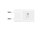 Samsung Schnellladegerät EP-TA200EWE mit USB A auf USB C Kabel in weiß
