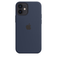 Apple iPhone 12 Mini Silicone Case with Magsafe - Dark Navy