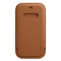 Apple iPhone 12 / 12 Pro Leder Folio Case mit Magsafe - Sattelbraun