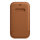 Apple iPhone 12 / 12 Pro Leder Folio Case mit Magsafe - Sattelbraun