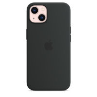 Apple iPhone 13 Silikon Case mit Magsafe - Mitternacht