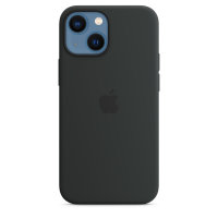 Apple iPhone 13 Mini Silikon Case mit Magsafe - Midnight