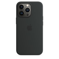 Apple iPhone 13 Pro Silikon Case mit Magsafe - Mitternacht