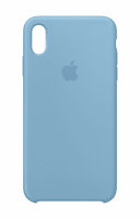 Apple iPhone X / XS Silikon Case Kornblume