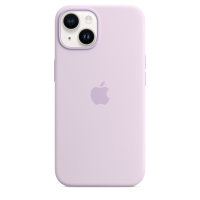 Apple iPhone 14 Silikon Case mit Magsafe - Flieder