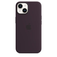 Apple iPhone 14 Silicone Case with Magsafe - Elderberry