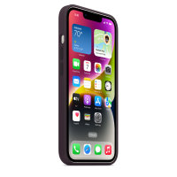 Apple iPhone 14 Sililkon Case mit Magsafe - Holunder