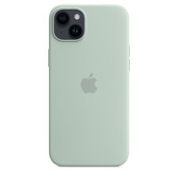 Apple iPhone 14 Plus Silikon Case mit Magsafe - Agavengr�n