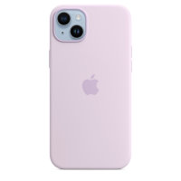 Apple iPhone 14 Plus Silikon Case mit Magsafe - Flieder