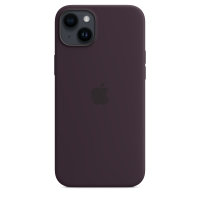 Apple iPhone 14 Plus Silikon Case mit Magsafe - Holunder