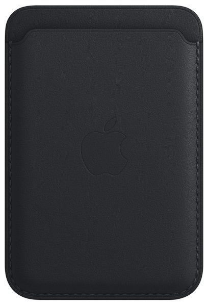 Apple iPhone Leder Wallet mit Magsafe Schwarz