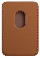 Apple iPhone Leather Wallet with Magsafe - Saddle Brown