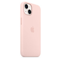 Apple iPhone 13 Silikon Case mit Magsafe - Kalkrosa
