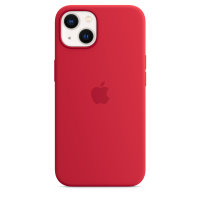 Apple iPhone 13 Silicone Case with Magsafe - Red