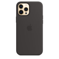 Apple iPhone 12 Pro Max Silicone Case with Magsafe - Black