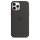 Apple iPhone 12 Pro Max Silikon Case mit Magsafe - Schwarz