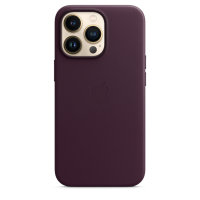 Apple iPhone 13 Pro Leather Case with Magsafe - Dark Cherry
