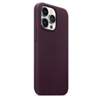 Apple iPhone 13 Pro Leather Case with Magsafe - Dark Cherry