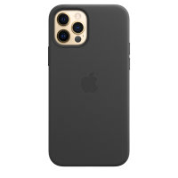 Apple iPhone 12 | 12 Pro Leather Case with Magsafe - Black