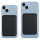 iPhone Leder Wallet mit MagSafe - Schwarzgrün
