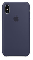 Apple iPhone X / XS Silikon Case - Midnight Blue