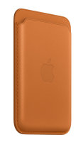 iPhone Leder Wallet mit MagSafe - Goldbraun