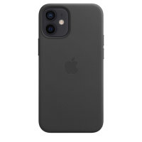 Apple iPhone 12 Mini Lether Case with Magsafe - black