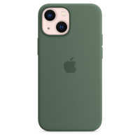Apple iPhone 13 Mini Silikon Case mit Magsafe - Eukalyptus