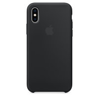 Apple iPhone X/ XS Silicon Case - Black