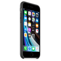Apple iPhone SE 2 Leather Case - Black
