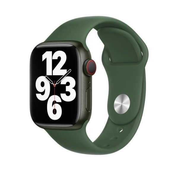 Apple Watch 42/44/45mm Silicone Sport Band - Clover